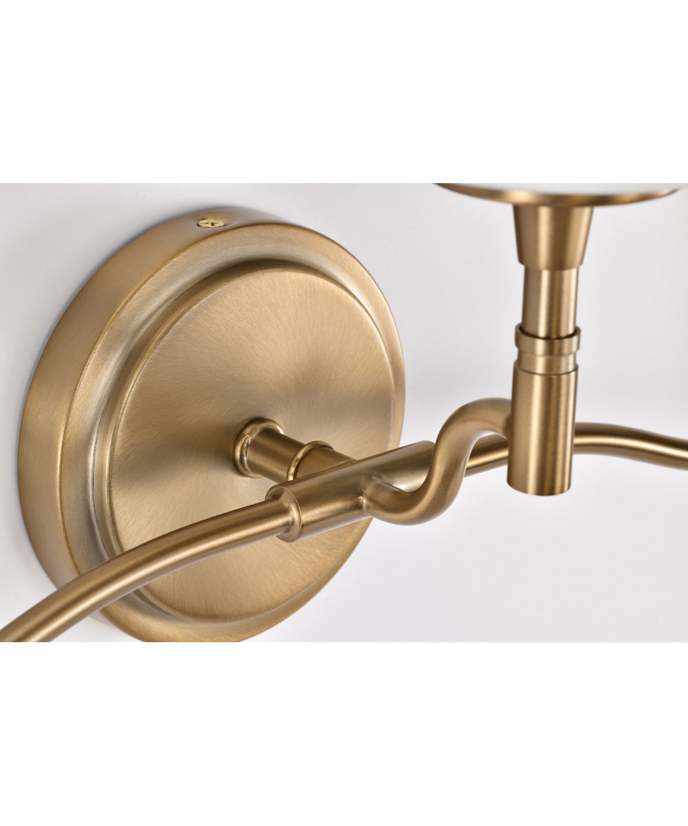 Liam 3-Light Vanity & Wall Burnished Brass