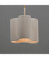 Corsica 1-Light Pendant Natural Aged Brass