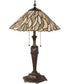 25" High Willow Jadestone Table Lamp