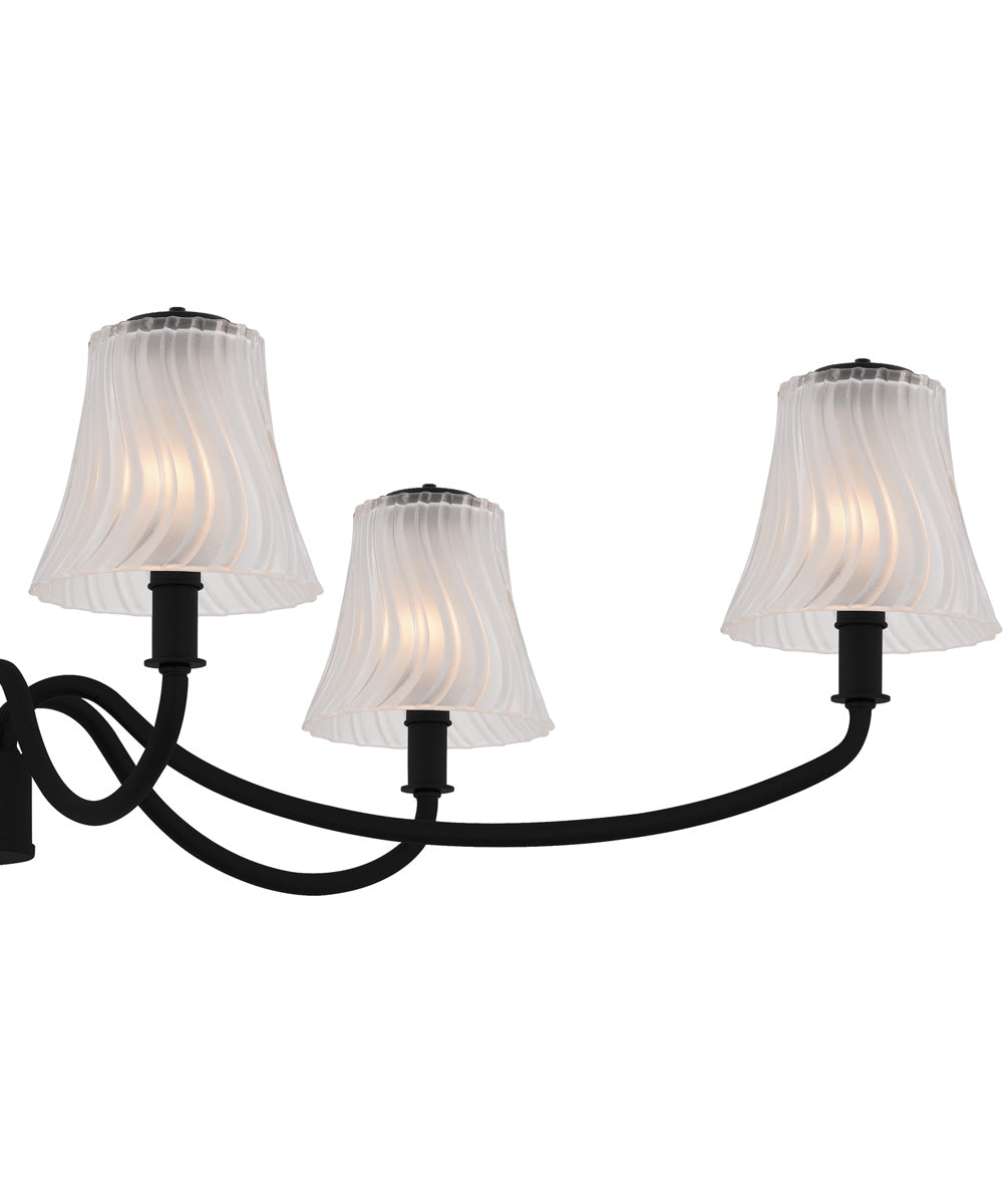 McKinney Medium 6-light Island Light Matte Black