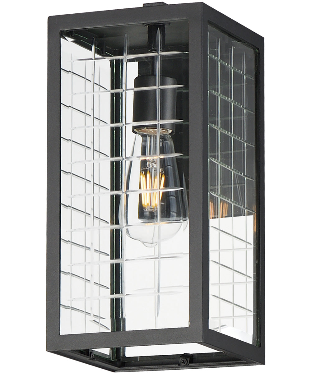Magnus 1-Light Outdoor Wall Sconce Black