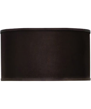 19x19x11 Black Shadow Drum Hardback Lampshade