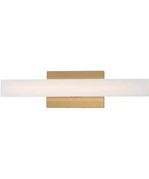 Vogue 18 inch 5CCT LED Vanity Natural Aged Brass