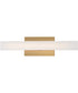 Vogue 18 inch 5CCT LED Vanity Natural Aged Brass