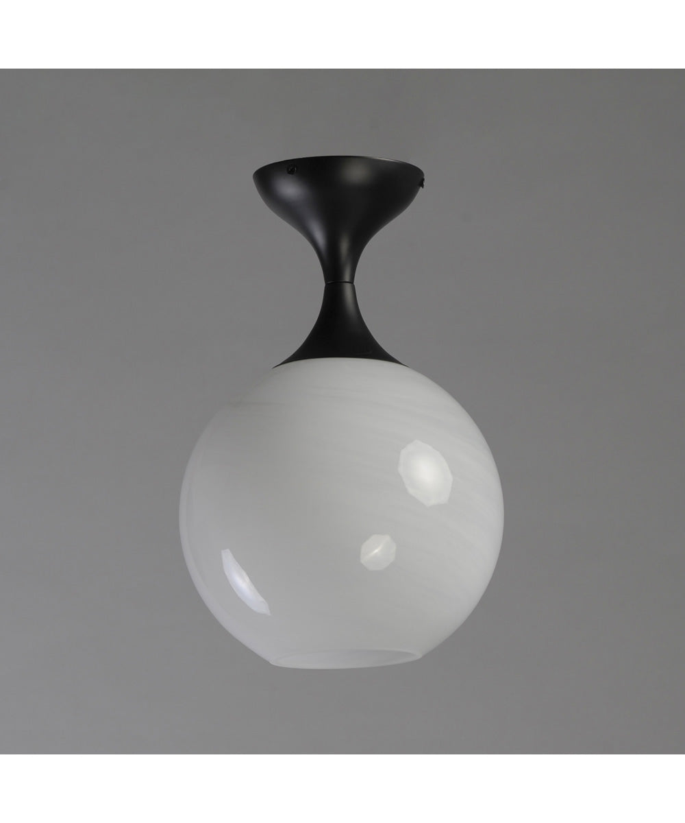 Neve Flush Mount Black