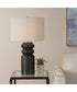Macon Matte Black Table Lamp