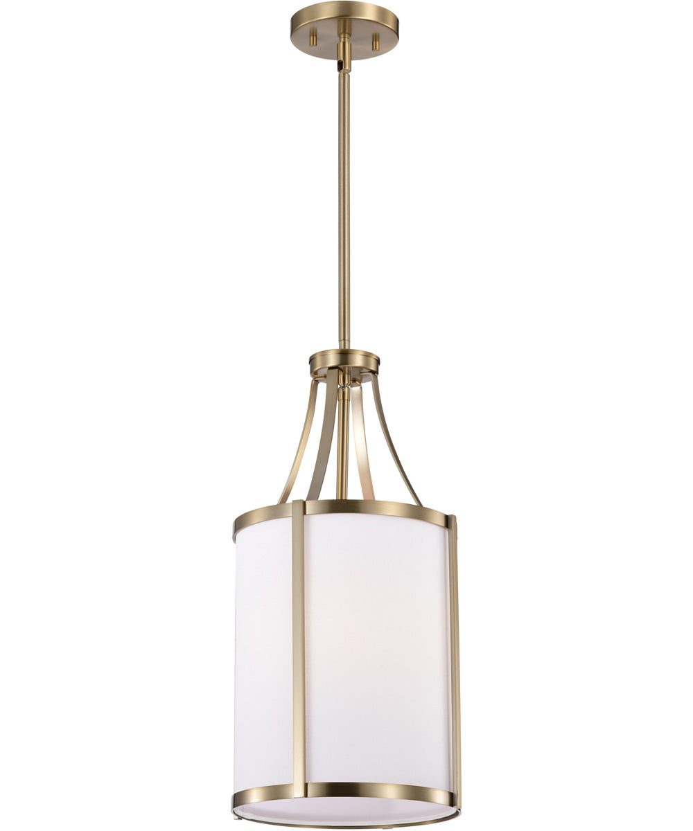 Easton 1-Light Pendant Burnished Brass