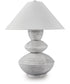 Brickdon Poly Table Lamp Distressed White