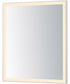 Framed 30x36 LED Mirror - 3CCT Satin Nickel