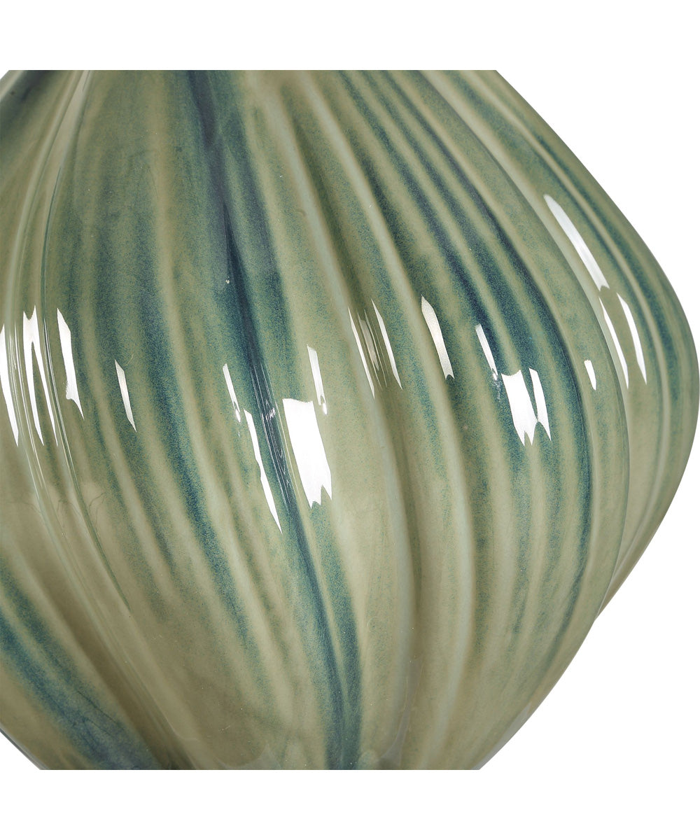 Tausha Green Table Lamp