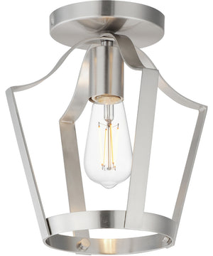 Arden Single Pendant / Semi Flush Satin Nickel