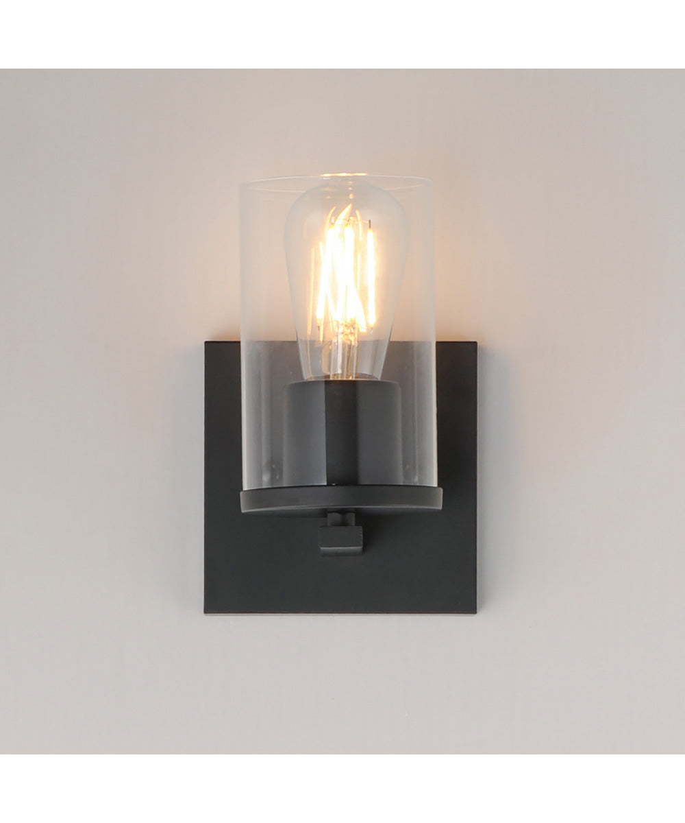 Lateral 1-Light Bath Vanity Black