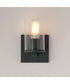 Lateral 1-Light Bath Vanity Black