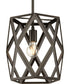 Saucedo 1-Light Modern Pendant Architectural Bronze