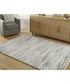 Nace Memory Foam Medium Rug Gray/Brown/White