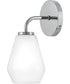 Gio 1-Light Medium Single Light Vanity in Chrome