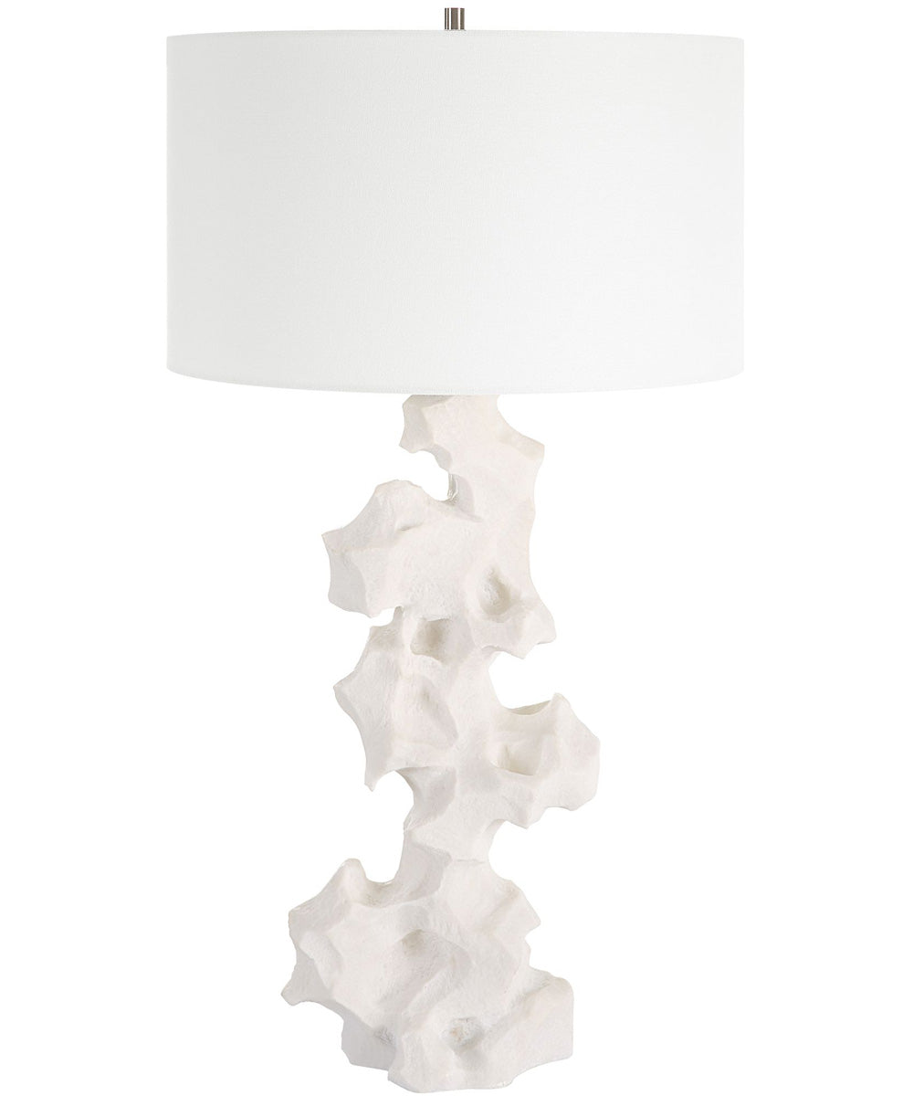 Remnant White Marble Table Lamp