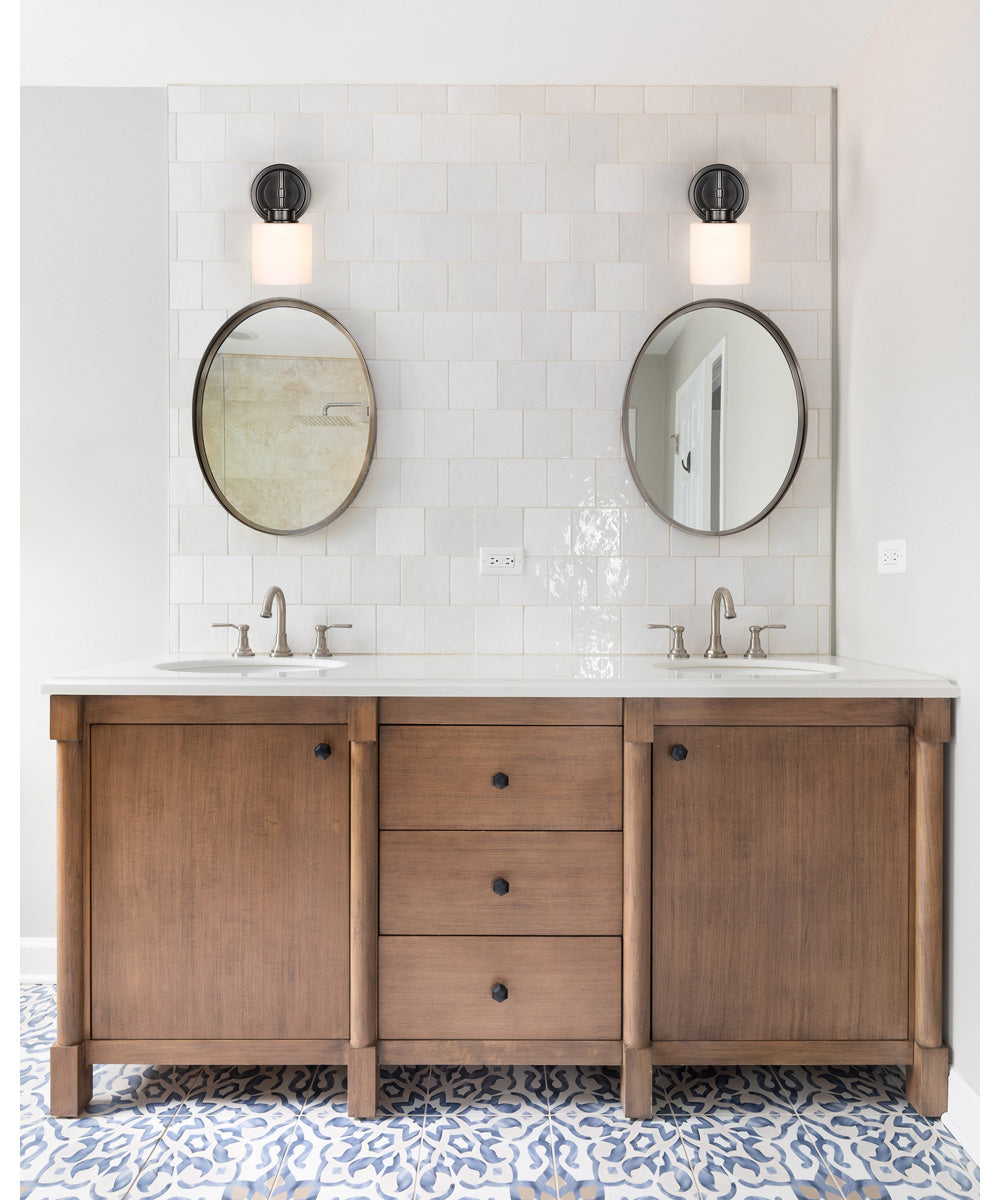 Warren 1-Light Vanity & Wall Gun Metal