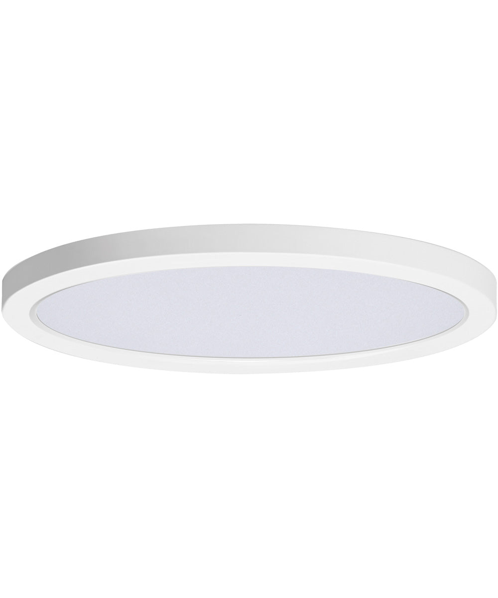 Chip 16 inch 32W RD LED Flush Mount-3000K White