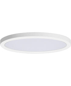 Chip 16 inch 32W RD LED Flush Mount-3000K White