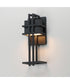 Prairie 13 inch LED Outdoor Wall Sconce Black