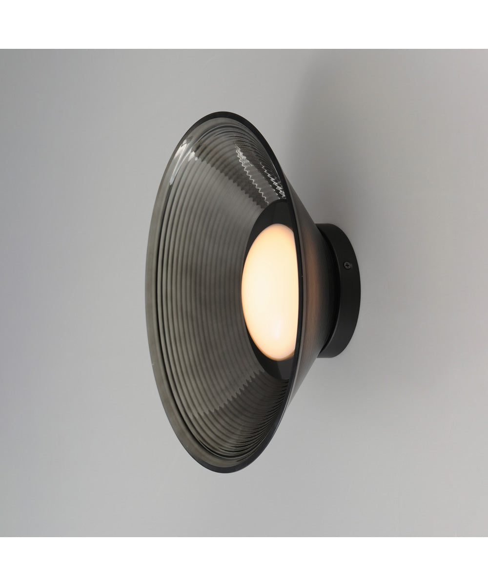Jensen 12 inch Wall Sconce/Flush Mount Black