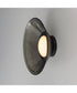 Jensen 12 inch Wall Sconce/Flush Mount Black