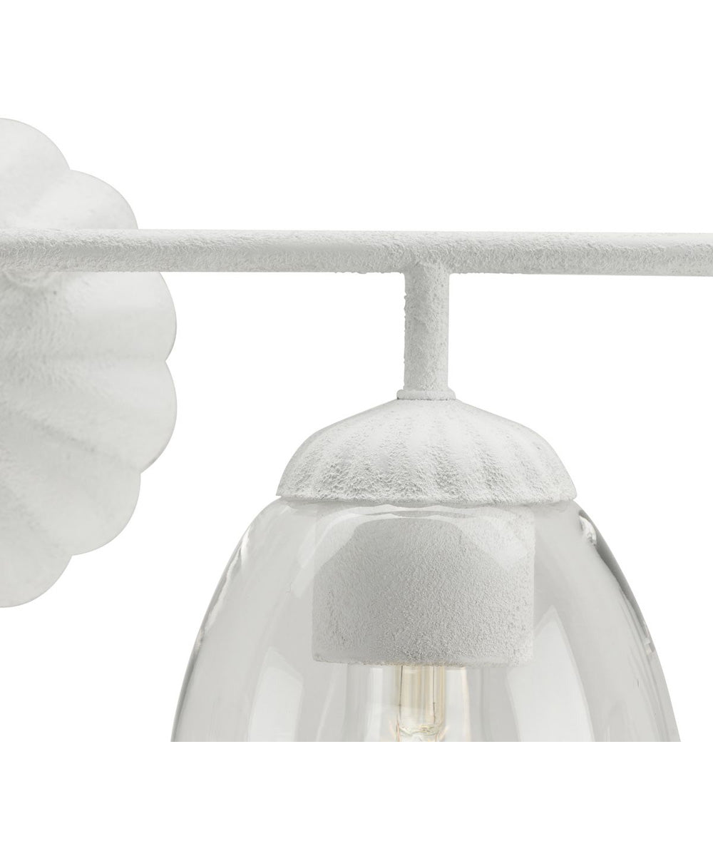 Quillan 4-Light Transitional Bath & Vanity Light White Plaster