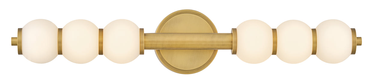 Trigo LED-Light Large LED Sconce in Lacquered Brass