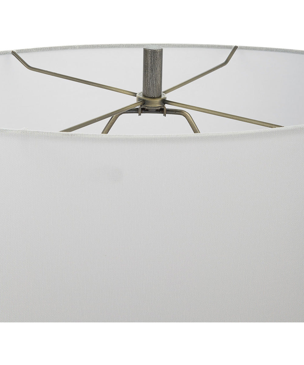 V-Groove Modern Table Lamp