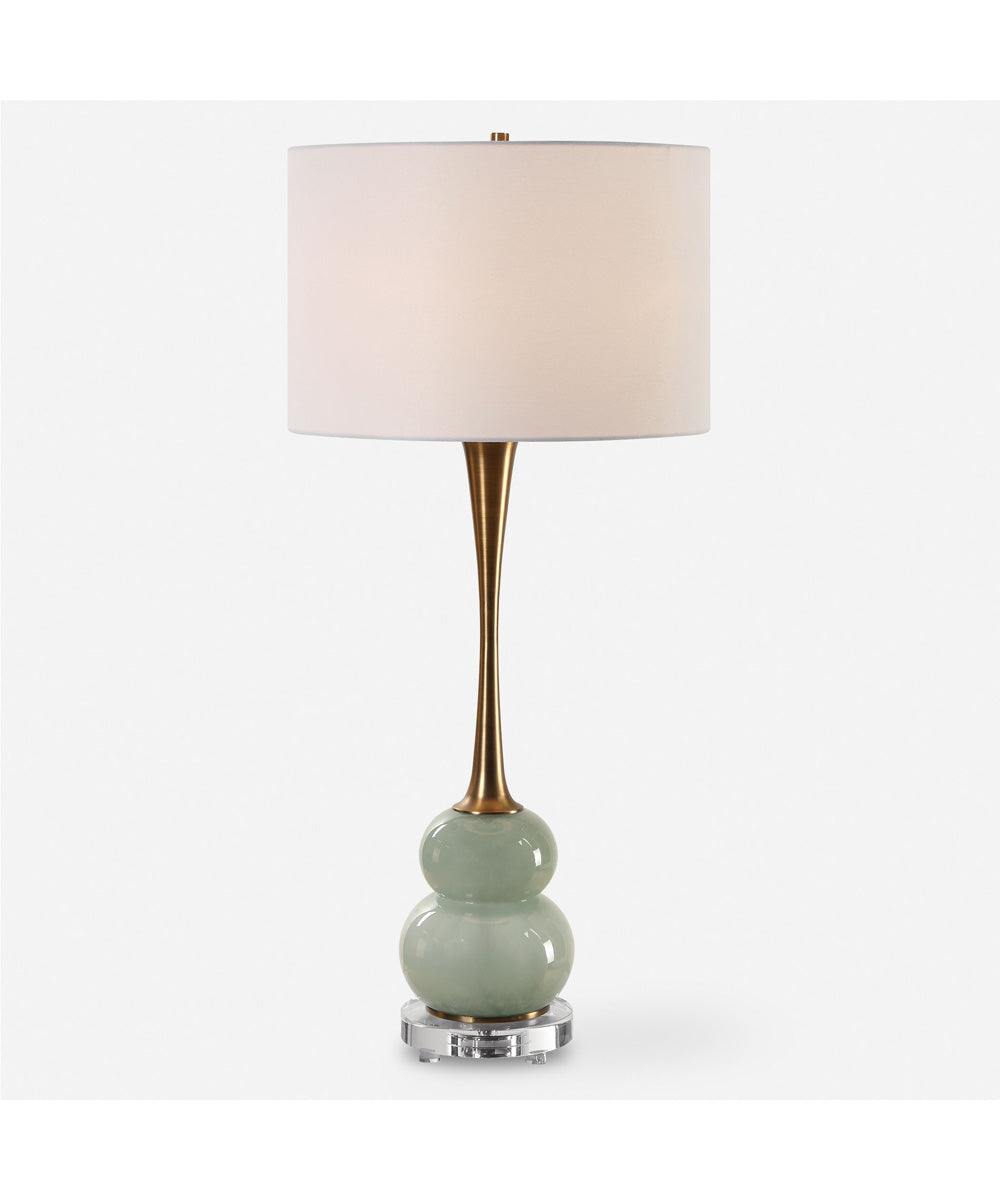 Sanctuary Green Gray Table Lamp