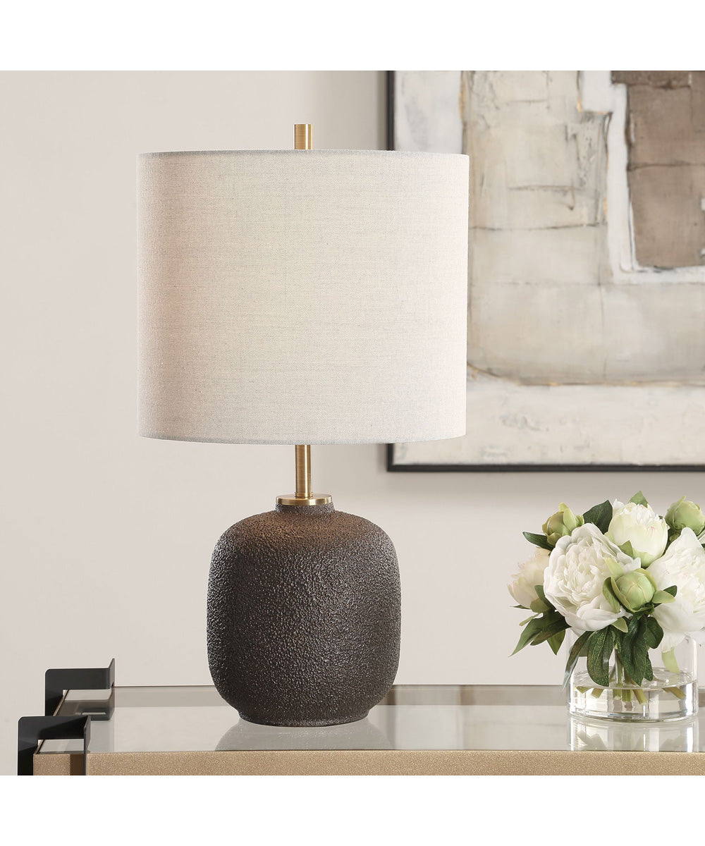 Blacktop Textured Buffet Lamp