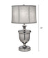 31"H 3-Way Table Lamp Antique Nickel
