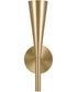 Levi 1-Light Sconce Matte Brass