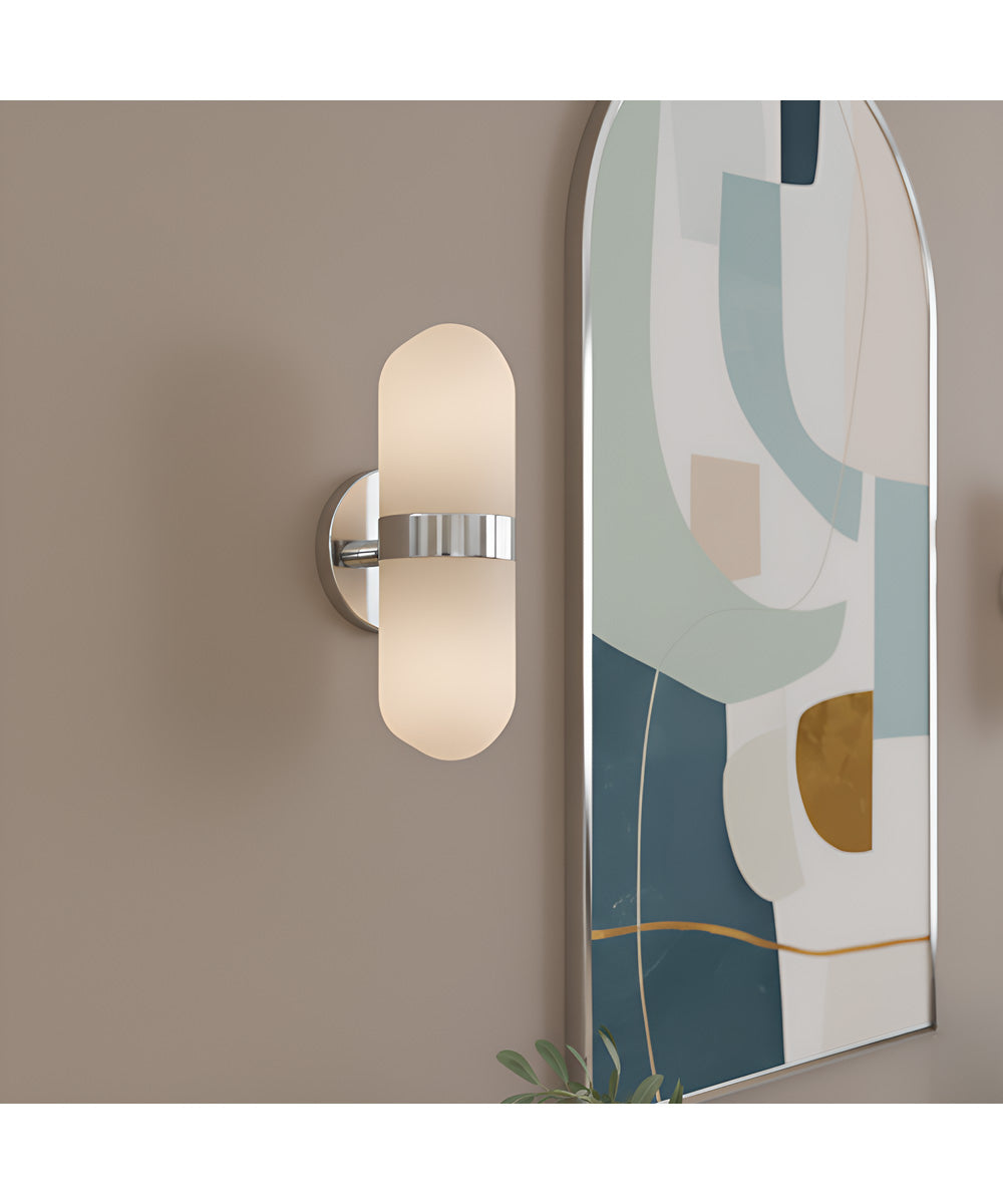 Bree 2-light Wall Sconce Polished Chrome