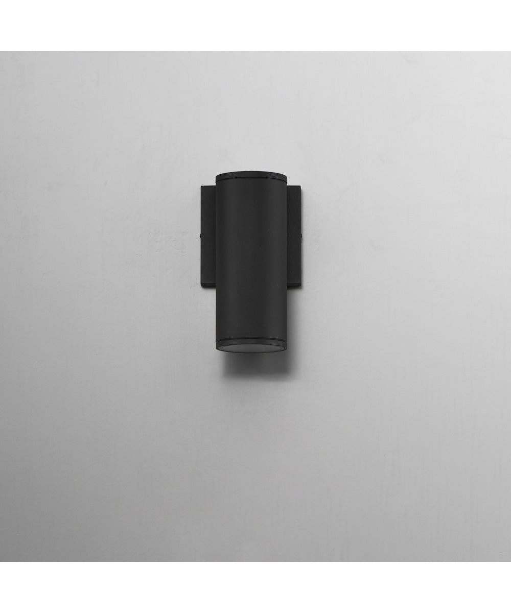 Caldera Outdoor Wall Sconce - 7.5 inch Black