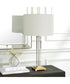 Crystal Column Table Lamp