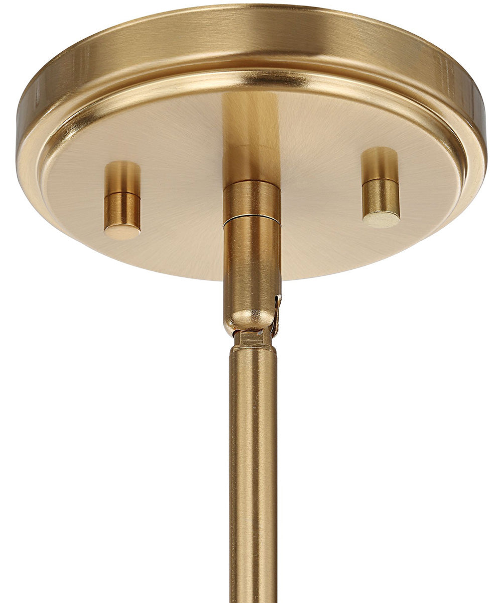 Arches 1 Light Rattan Pendant