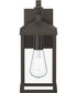 Cantley Medium Outdoor Wall Lantern with Clear Glass Panels Antique Bronze