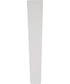 McCoy 60" 4-blade ceiling fan with 2-wire HW wall control 1-Light Fan White