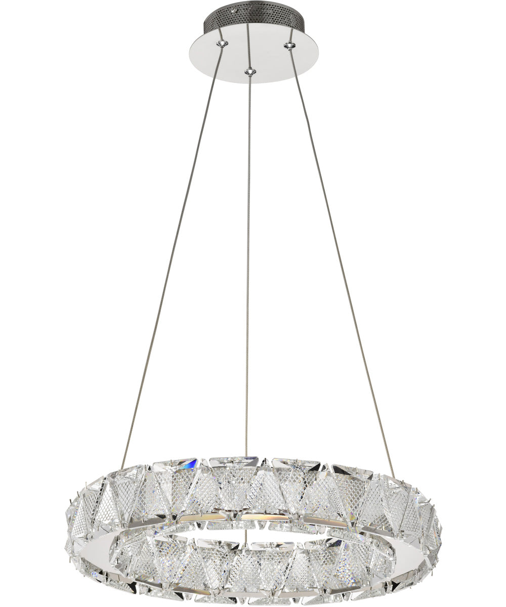 Asher  Pendant Polished Nickel