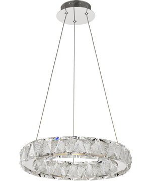 Asher  Pendant Polished Nickel