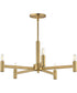 Emana 5-Light Chandelier Natural Aged Brass