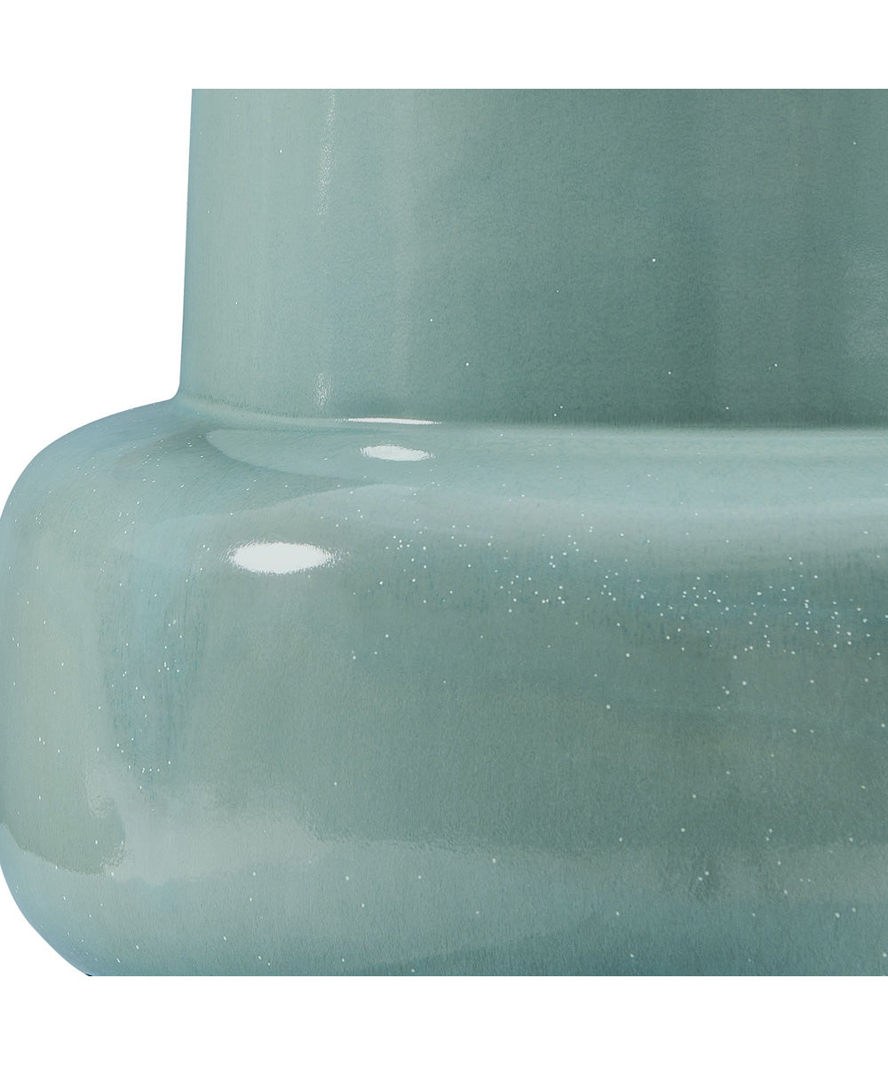 Claudin Aqua Blue Table Lamp
