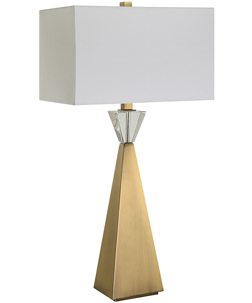 Arete Modern Brass Table Lamp