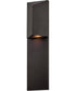 Treva 1-Light Large Wall Mount Lantern in Dark Oxidized Brass