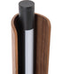 Cameron 1-Light Lighting Flat Black/Walnut