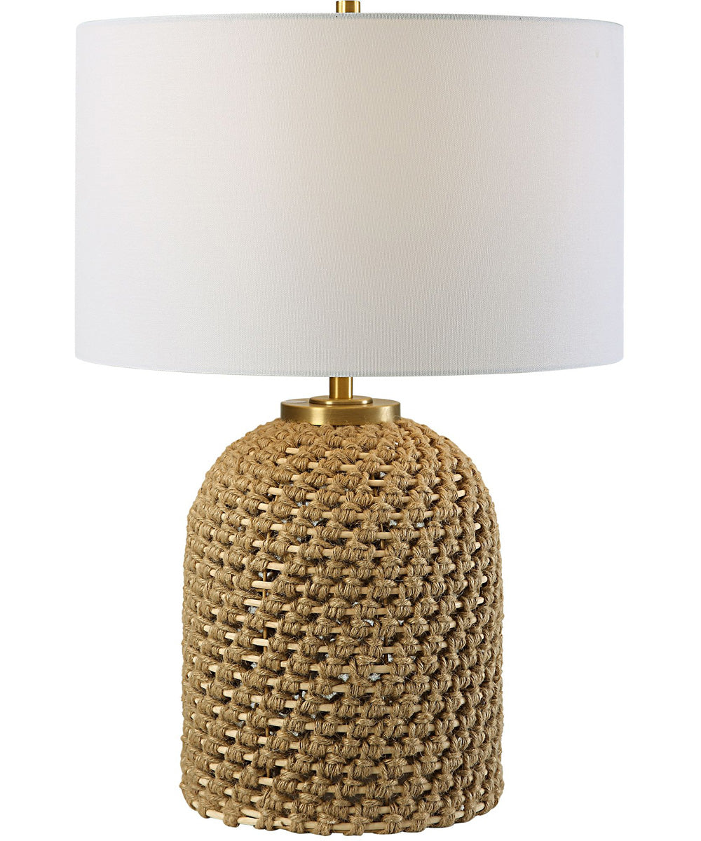 Kendari Rope & Rattan Table Lamp