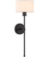Rayburn Wall Mount Light Fixture Matte Black