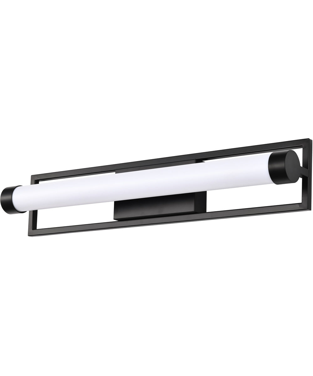 Canal  Vanity & Wall Matte Black